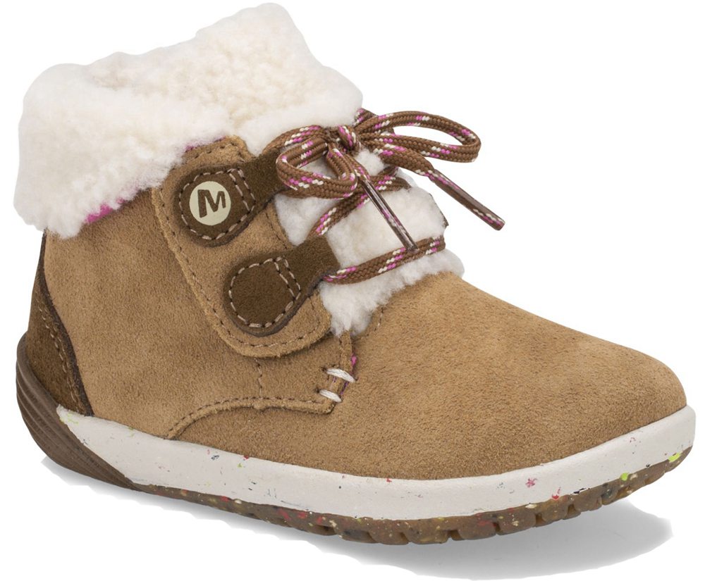 Botas Criança - Merrell Bare Access Steps® Cocoa Jr. - Marrom - YCT512043